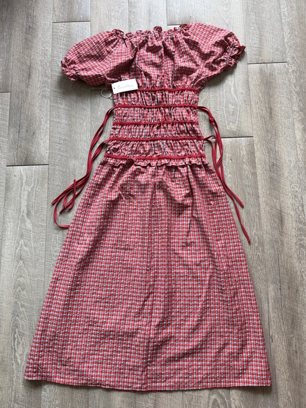 Drop waist gingham dress NWY - Picture 5 of 5